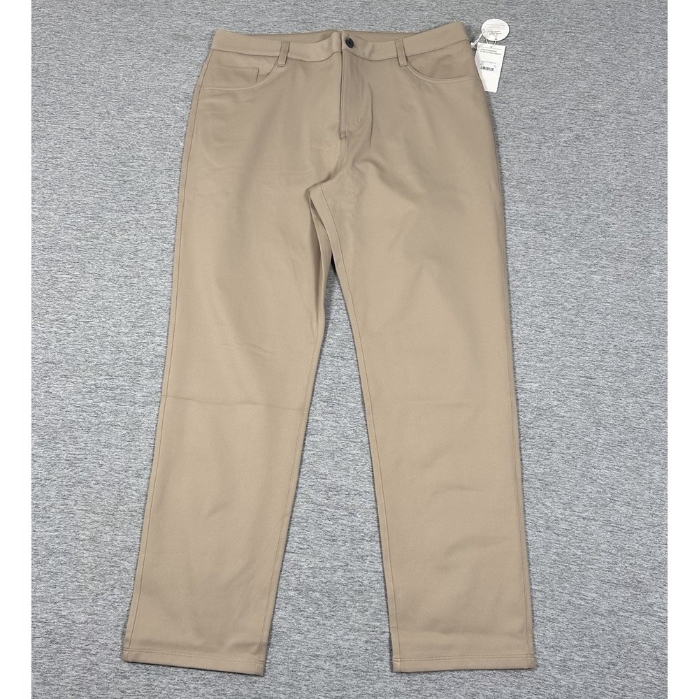 Vuori Pants Mens Size 36x32 Trench Meta Twill Classic Fit Performance City NEW